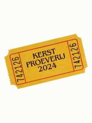 ticket kerstproeverij