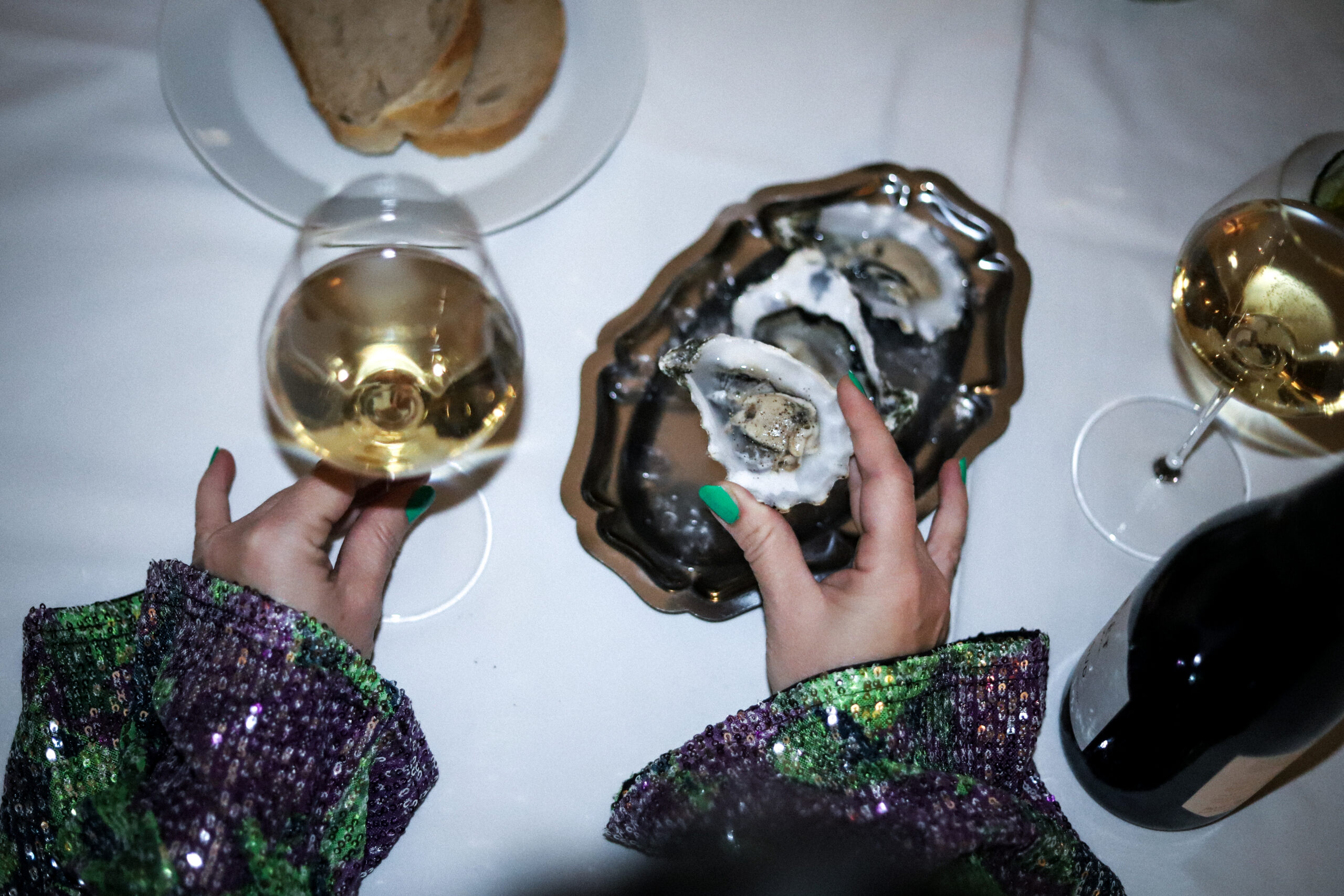 Oesters en champagne
