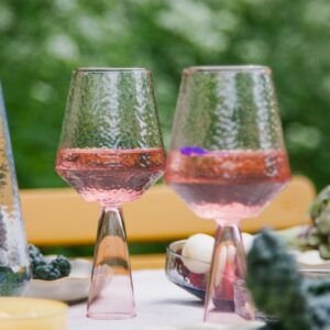 Claude - Wijnglas Pink (set van 2)